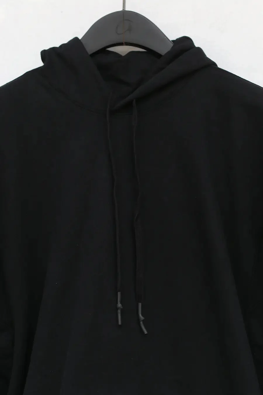 11 By BORIS BIDJAN SABERI H1B F-1235 Black dyed sweatshirt UNI - Image 2