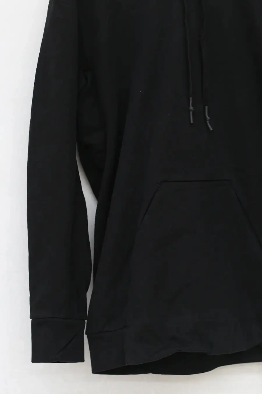 11 By BORIS BIDJAN SABERI H1B F-1235 Black dyed sweatshirt UNI - Image 4