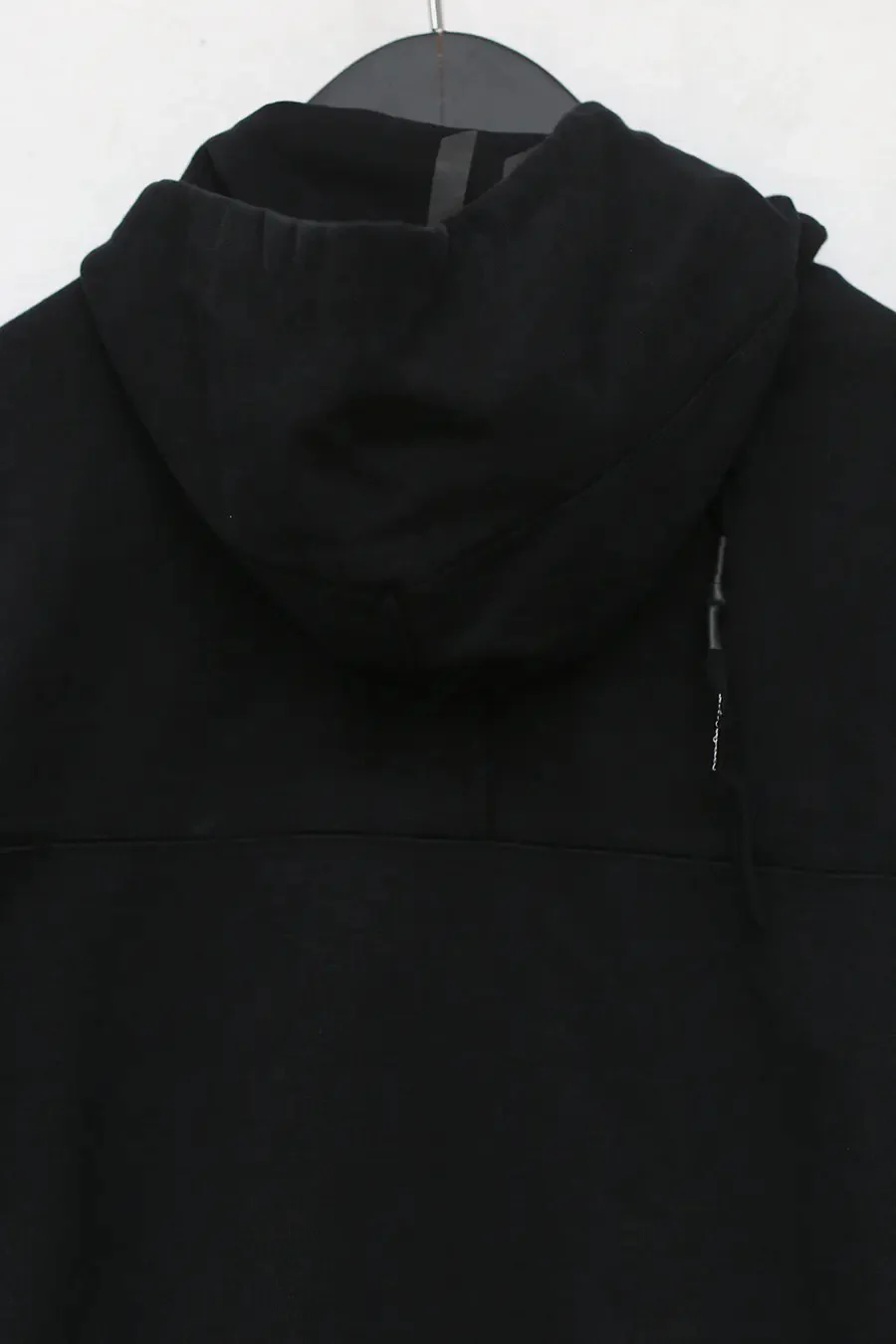 11 By BORIS BIDJAN SABERI H1B F-1235 Black dyed sweatshirt UNI - Image 6
