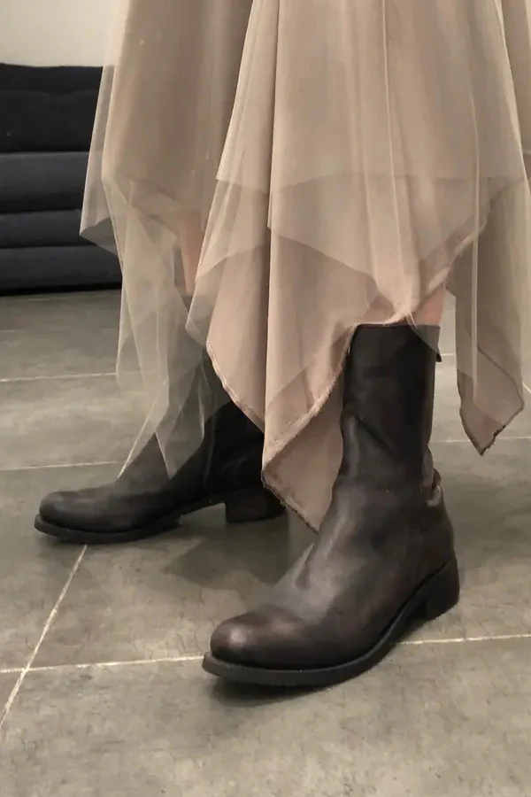 A 1923 Lama zipper women's boots SS18-ST3B - Image 5