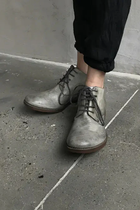 A DICIANNOVEVENTITRE (oil horse leather craft derby shoes) S17－S6 HIGH LONDON WO - Image 5