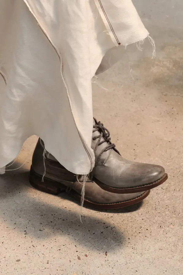 A DICIANNOVEVENTITRE (oil horse leather craft derby shoes) S17－S6 HIGH LONDON WO - Image 6