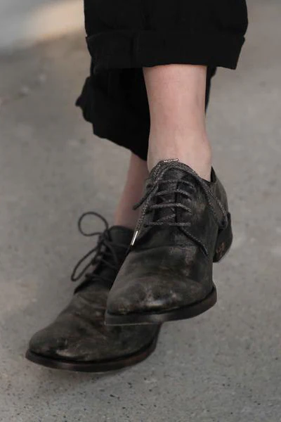 A DICIANNOVEVENTITRE (oil horse leather Derby shoes) S17－SS6 MUTA - Image 11
