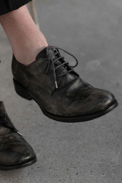 A DICIANNOVEVENTITRE (oil horse leather Derby shoes) S17－SS6 MUTA - Image 6