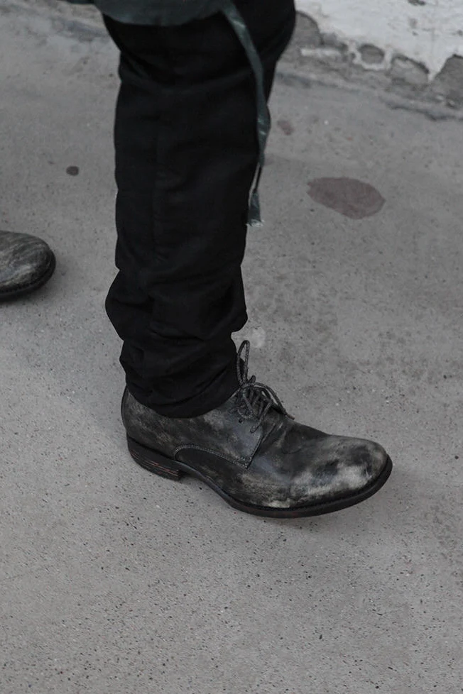 A DICIANNOVEVENTITRE (oil horse leather Derby shoes) S17－SS6 MUTA - Image 9