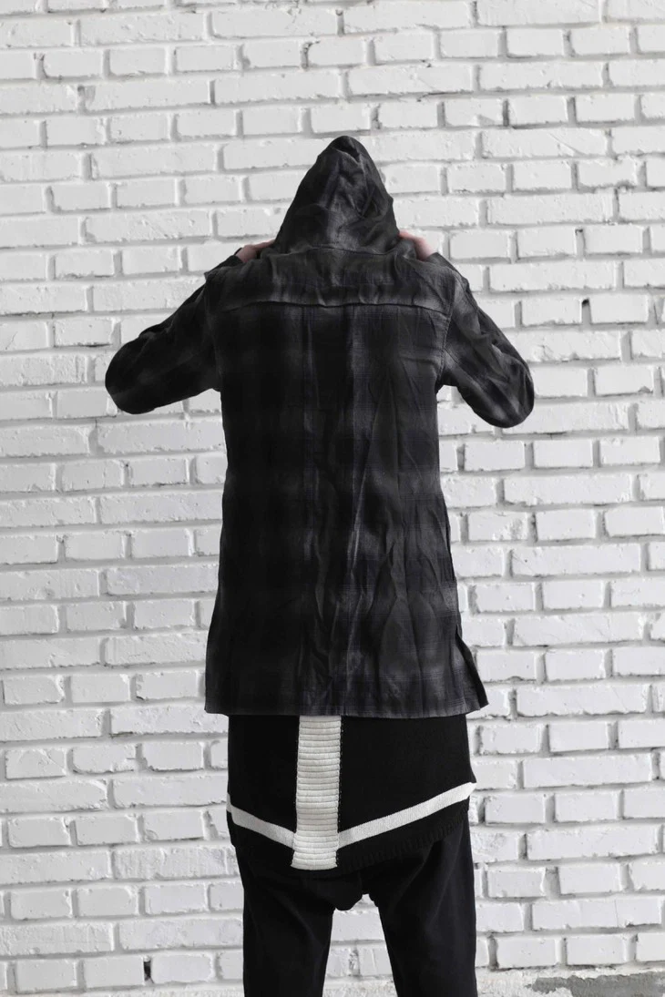 A.F Artefact (knitted vest-black and white) ag-1311 - Image 7