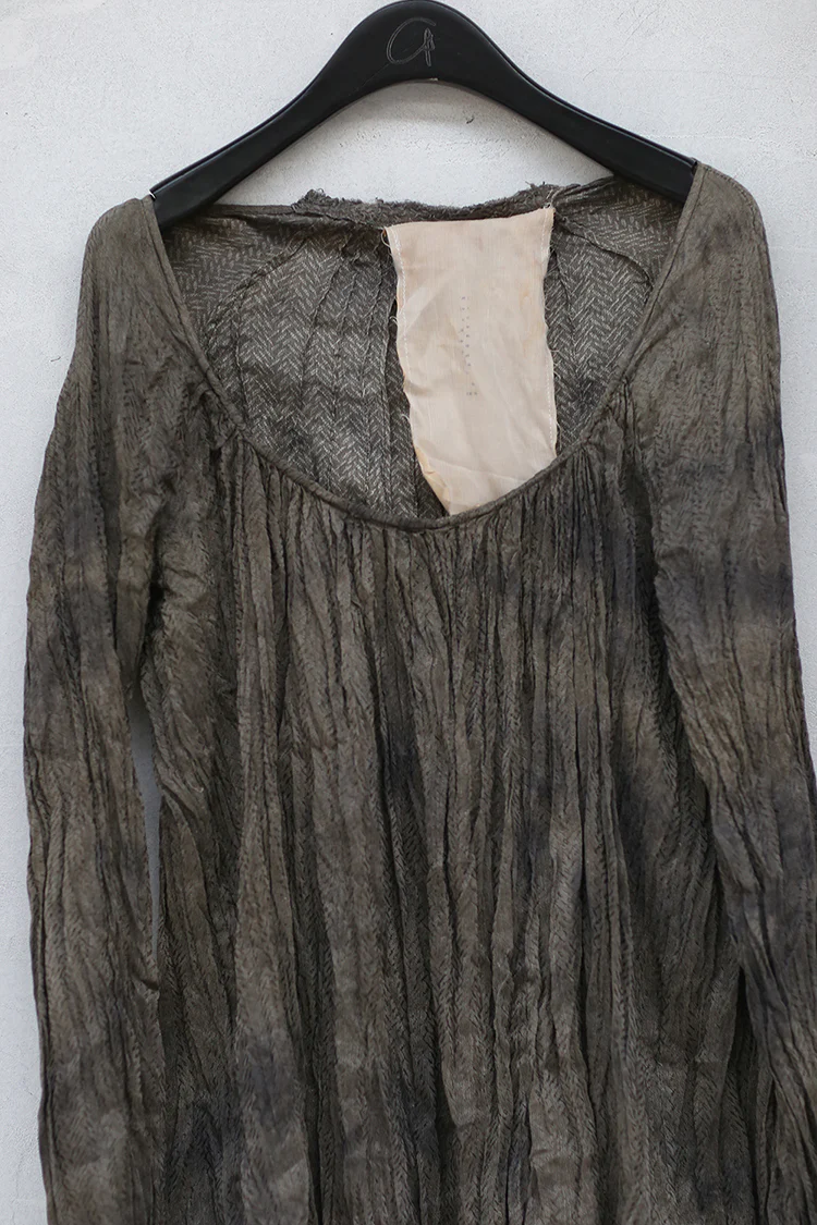 a research of elapsing Z-6631 tie-dye top - Image 2