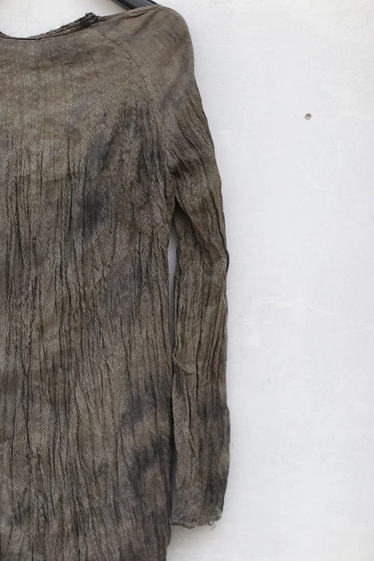 a research of elapsing Z-6631 tie-dye top - Image 5