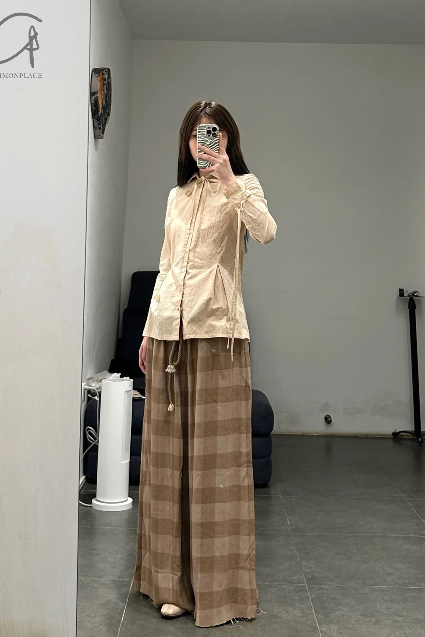 A Tentative Atelier A1920461b tie high collar shirt - Image 10