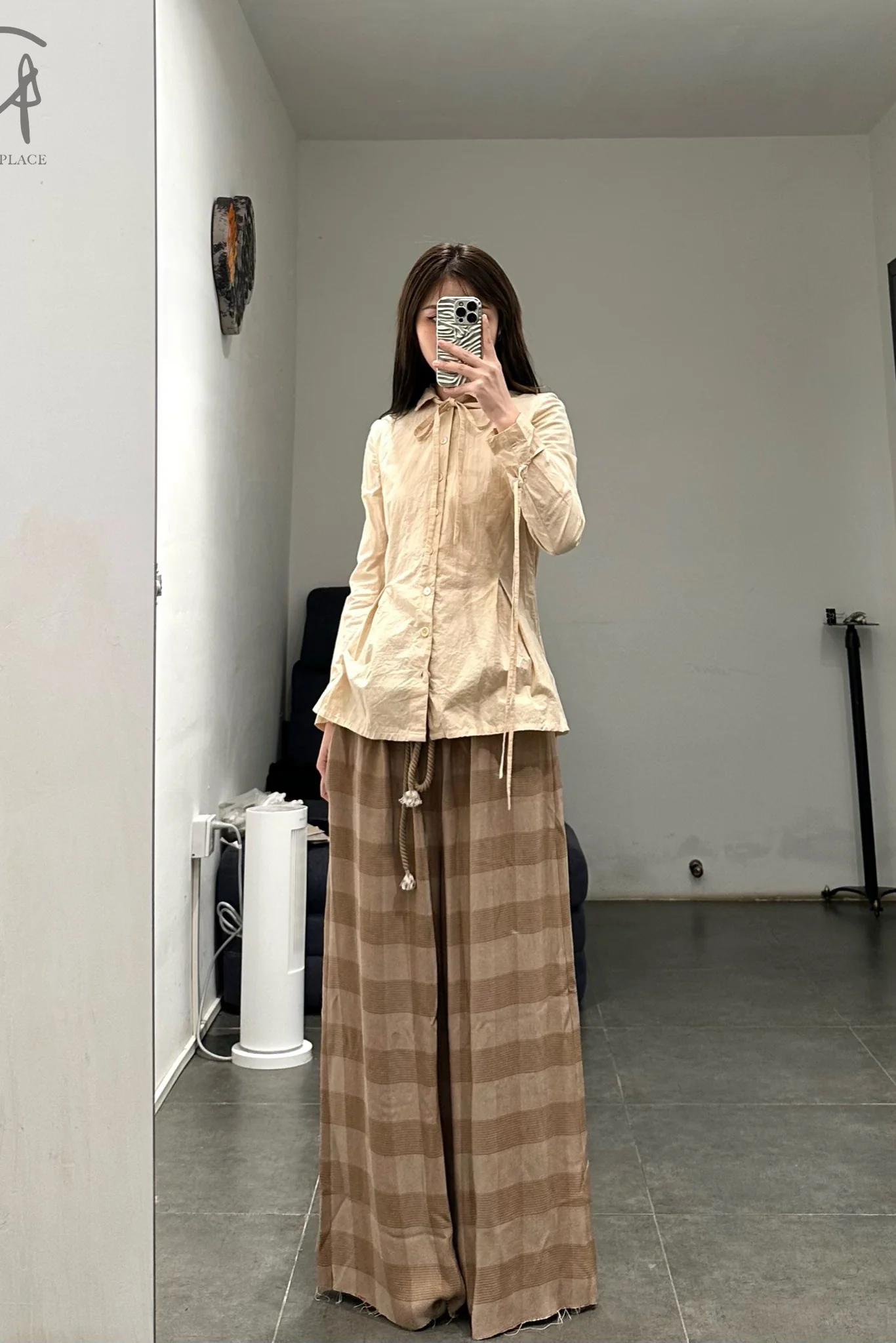 A Tentative Atelier A1920461b tie high collar shirt - Image 12