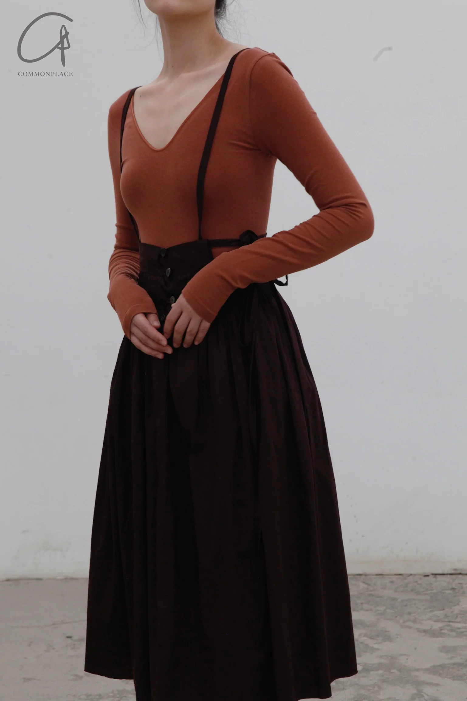 A Tentative Atelier A1920570 Hand-stitched garland culottes - Image 10