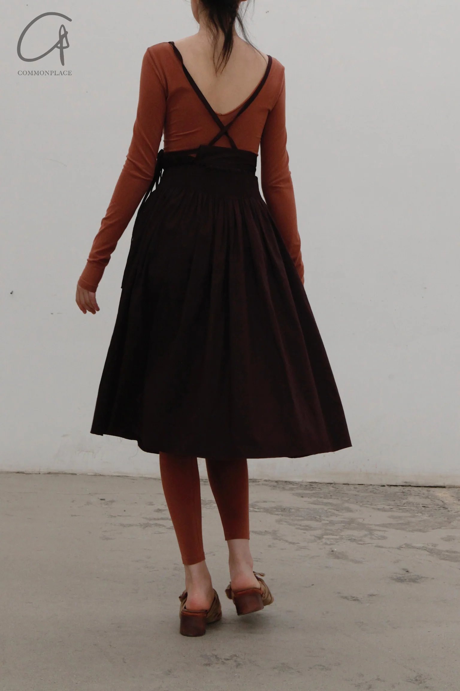 A Tentative Atelier A1920570 Hand-stitched garland culottes - Image 12