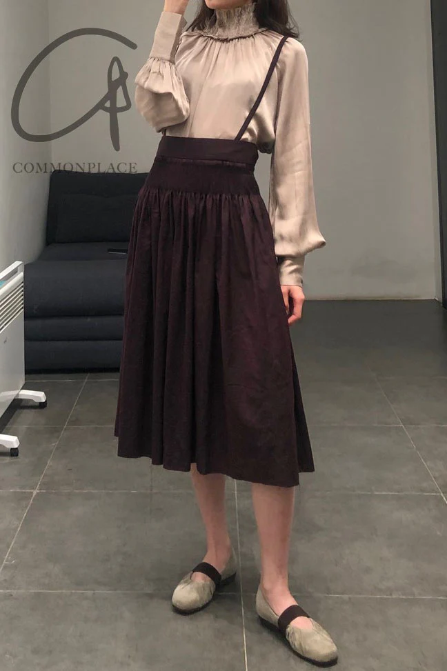 A Tentative Atelier A1920570 Hand-stitched garland culottes - Image 17