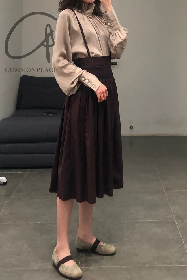 A Tentative Atelier A1920570 Hand-stitched garland culottes - Image 18