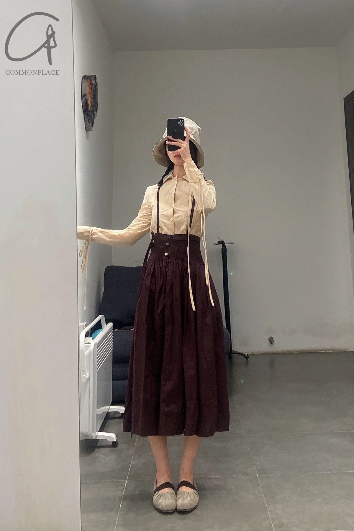 A Tentative Atelier A1920570 Hand-stitched garland culottes - Image 21