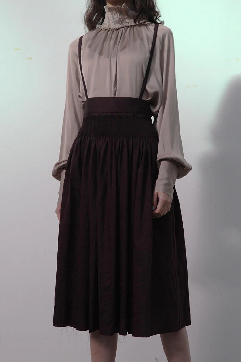 A Tentative Atelier A1920570 Hand-stitched garland culottes - Image 3