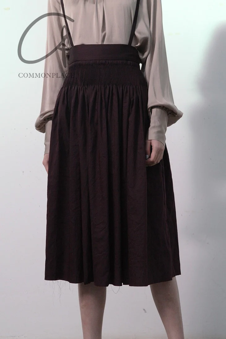A Tentative Atelier A1920570 Hand-stitched garland culottes - Image 4