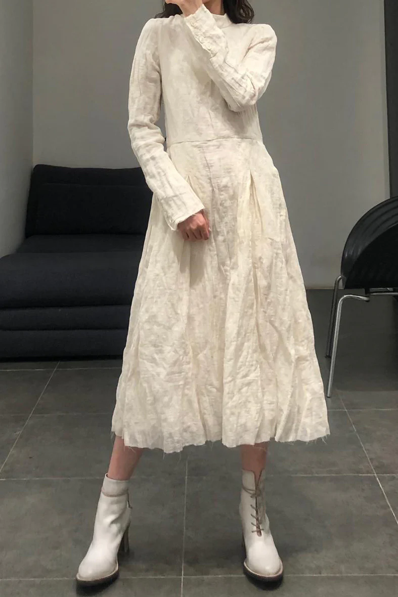 A Tentative Atelier A1920762 pleated dress - Image 5