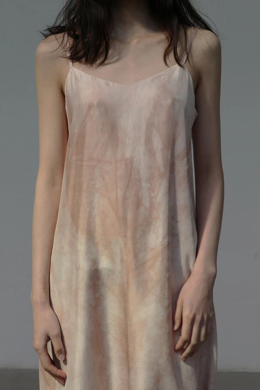 A Tentative Atelier A2020736b dyed silk suspender dress - Image 3