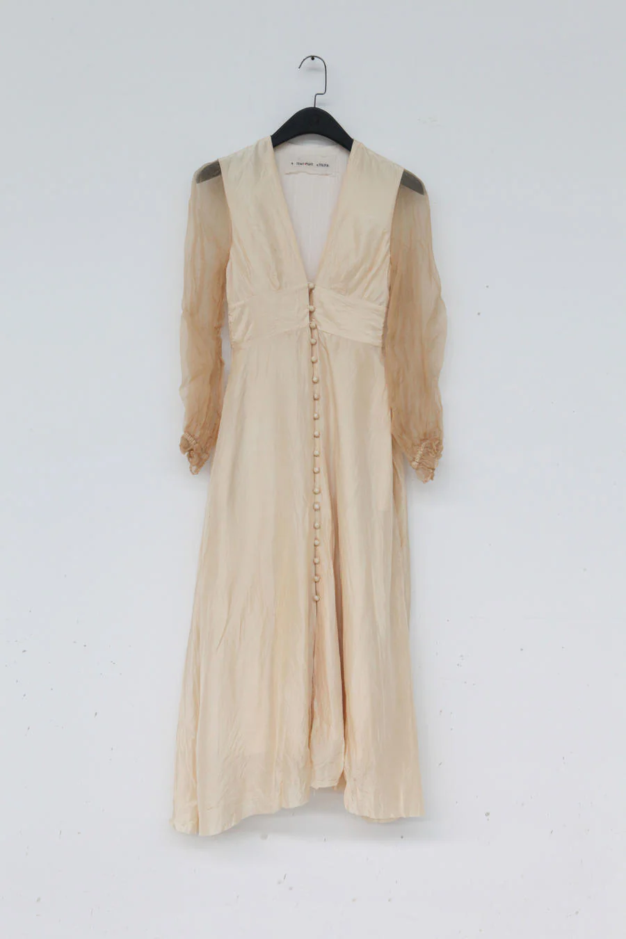 A Tentative Atelier  A2020712 hand-dyed buttoned dress - Image 6