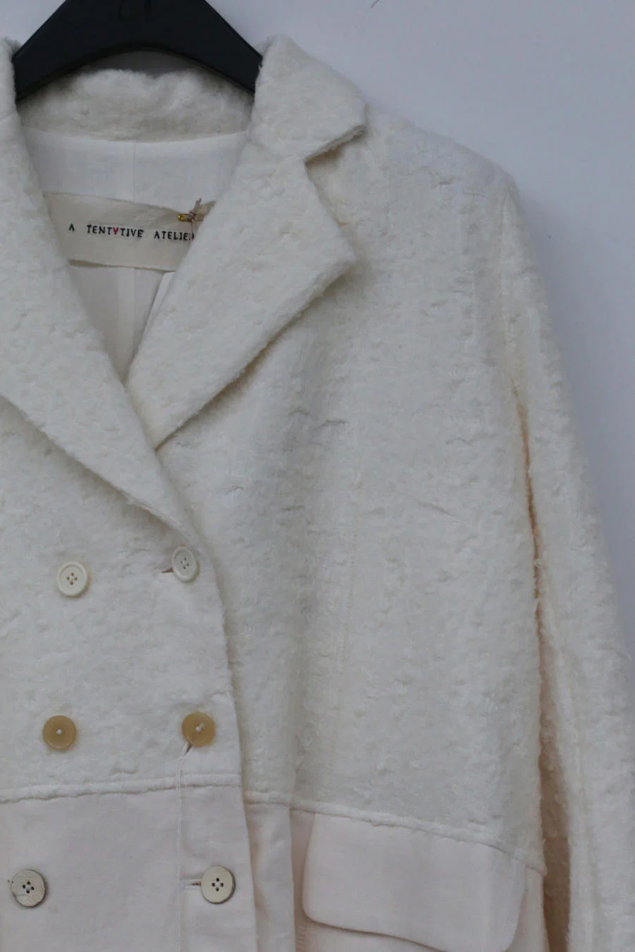 A Tentative Atelier Long Flare Patch Ribbon Coat A2122370 - Image 10
