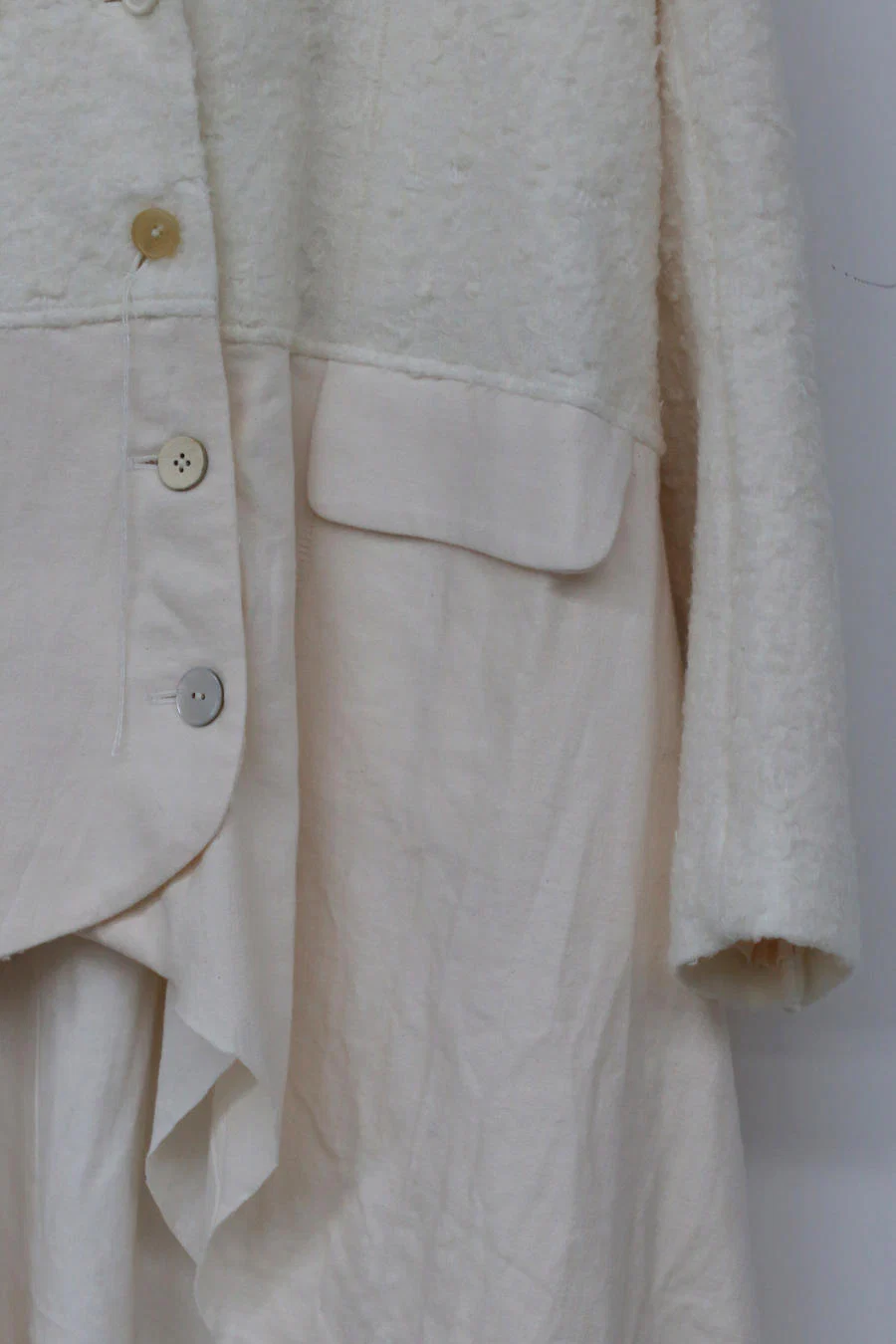 A Tentative Atelier Long Flare Patch Ribbon Coat A2122370 - Image 12