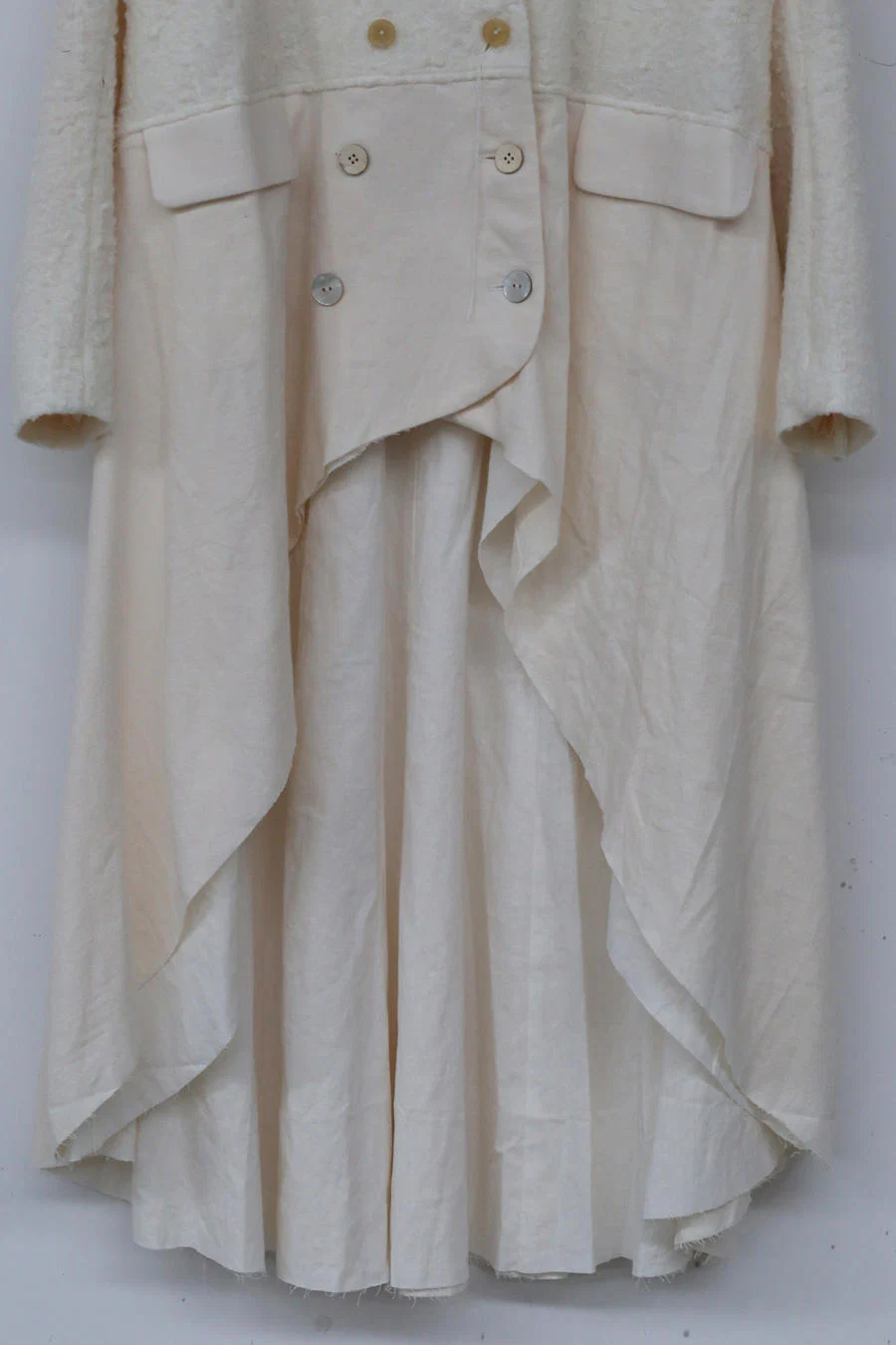 A Tentative Atelier Long Flare Patch Ribbon Coat A2122370 - Image 13