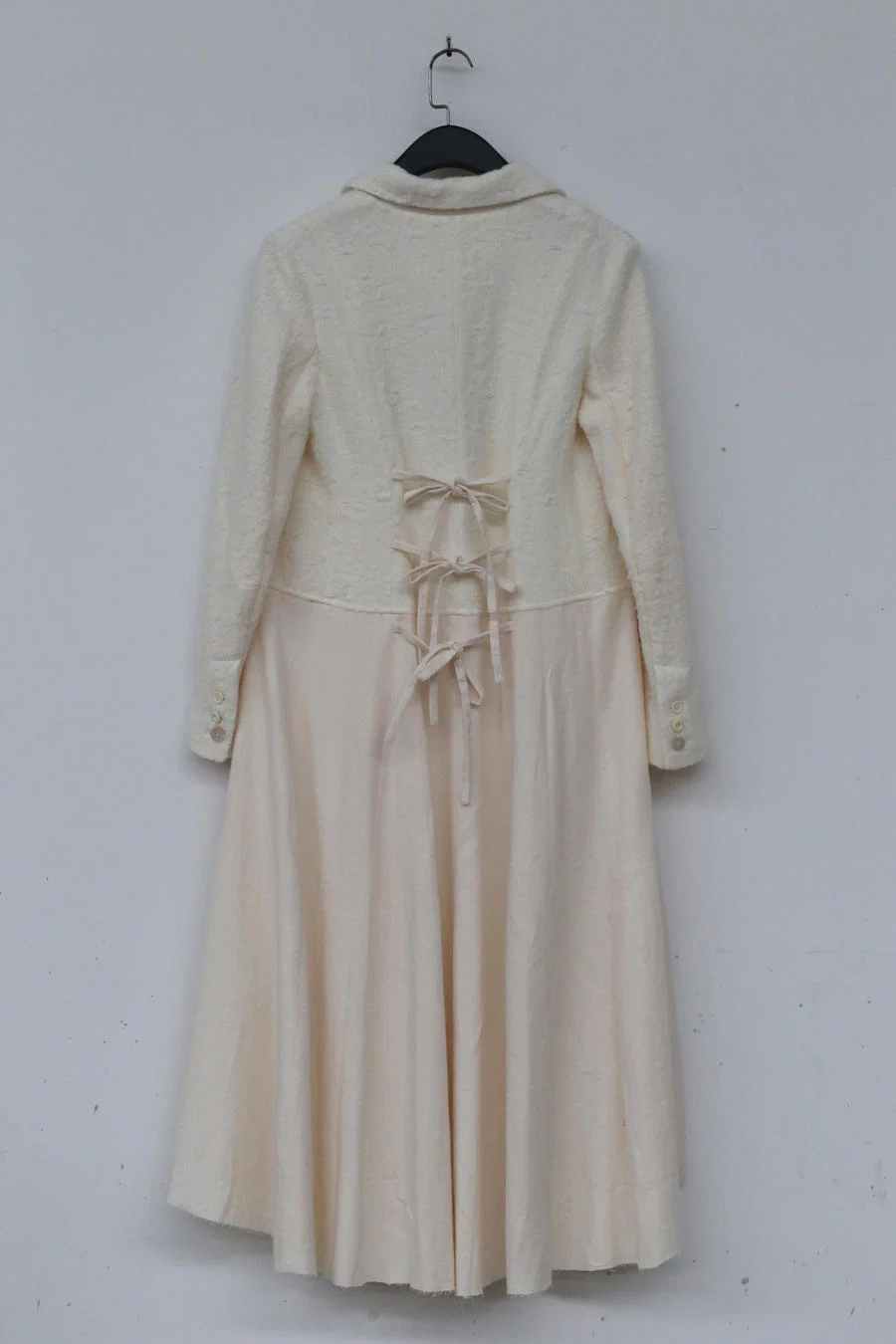 A Tentative Atelier Long Flare Patch Ribbon Coat A2122370 - Image 17