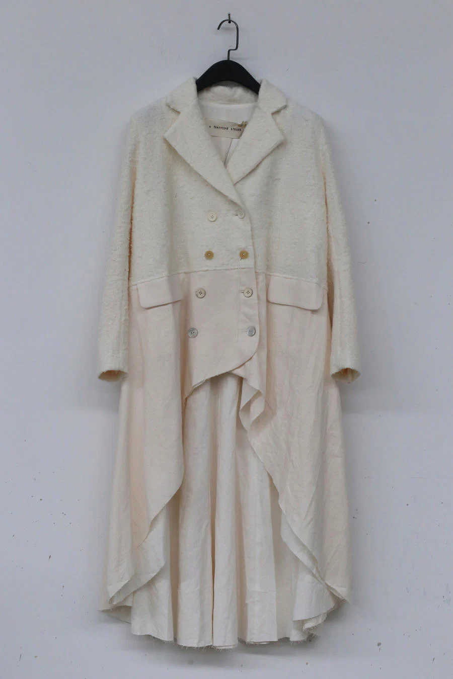 A Tentative Atelier Long Flare Patch Ribbon Coat A2122370 - Image 8