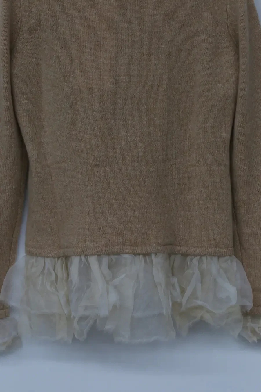 A Tentative Atelier Organza Ruffle Patch Cardigan A2122859 - Image 18