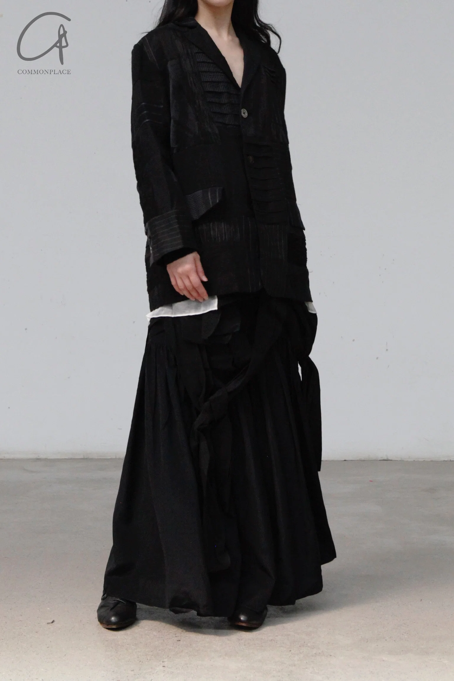 A Tentative Atelier Patchwork Oversized Jacket a2222338A - Image 5