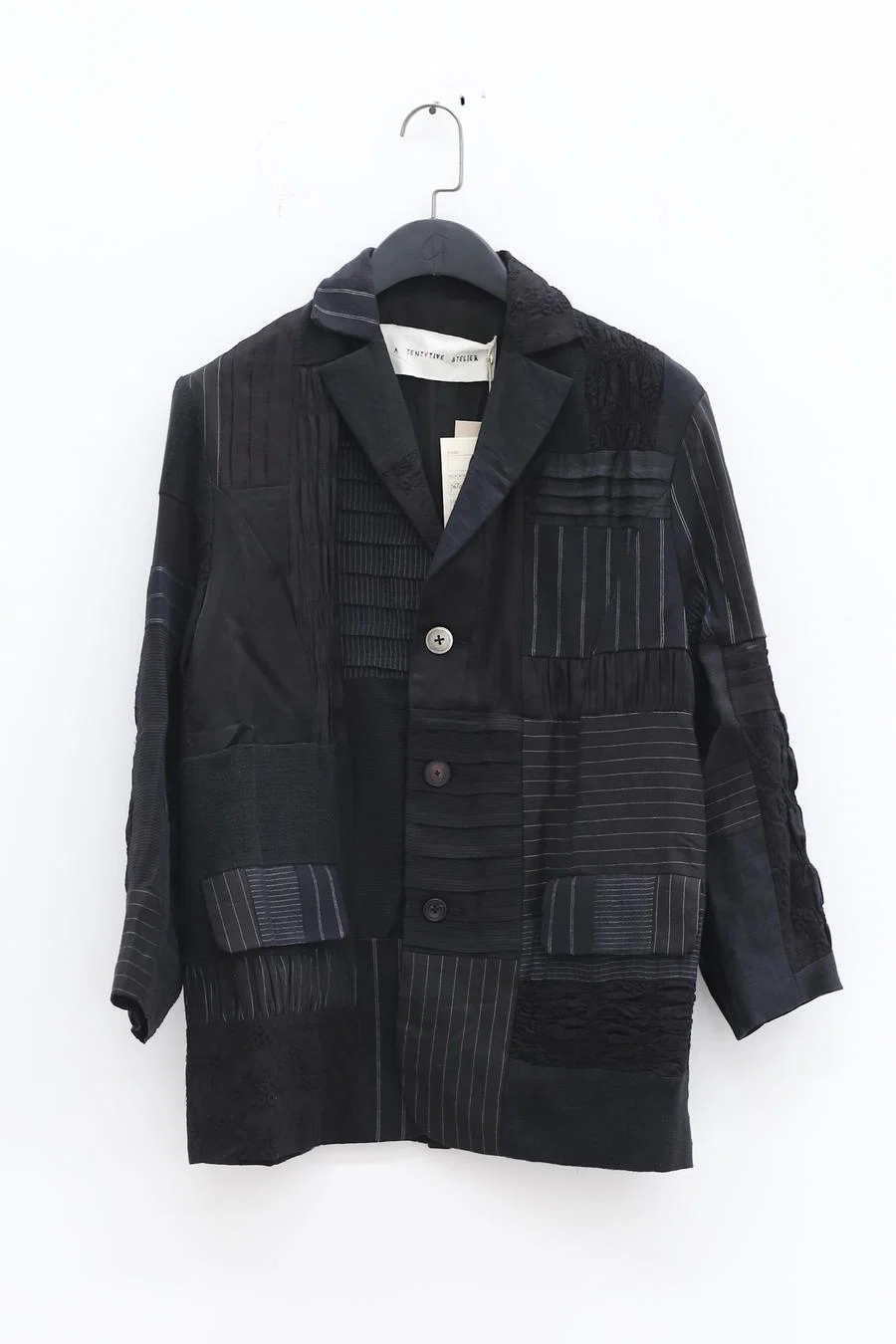 A Tentative Atelier Patchwork Oversized Jacket a2222338A - Image 8