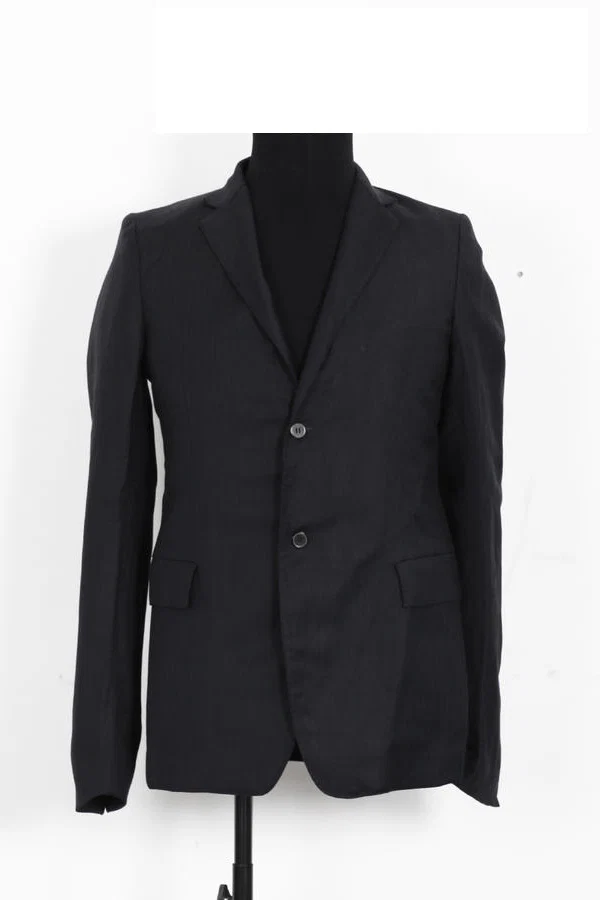 A1923 High-slit wool jacket, casual suit coat, classic, Italian handcraft, avant-garde. A1923-AW1718LEO-HEILAN (AW17 18 LEO) - Image 10