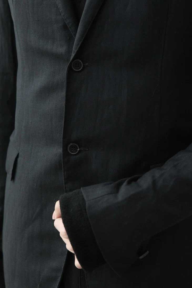 A1923 High-slit wool jacket, casual suit coat, classic, Italian handcraft, avant-garde. A1923-AW1718LEO-HEILAN (AW17 18 LEO) - Image 6