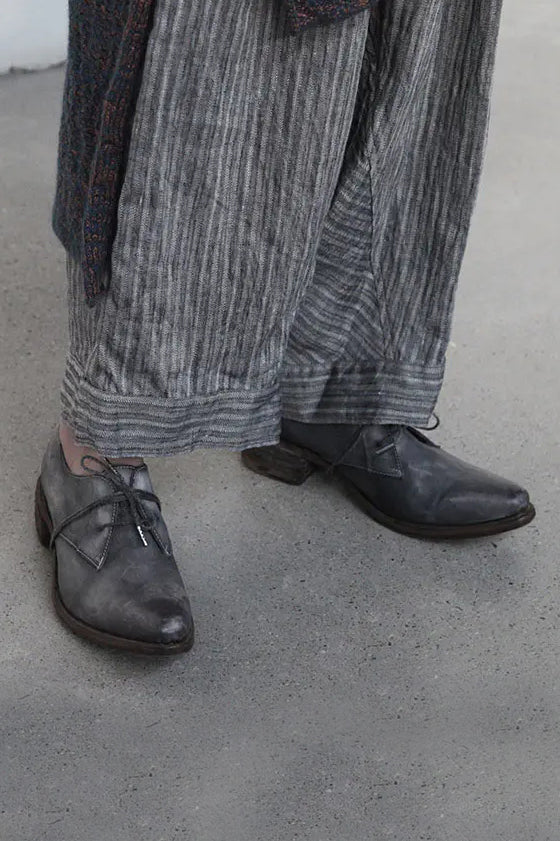 A1923 (Kangaroo leather Derby shoes) AW17 18 049 WO - Image 3