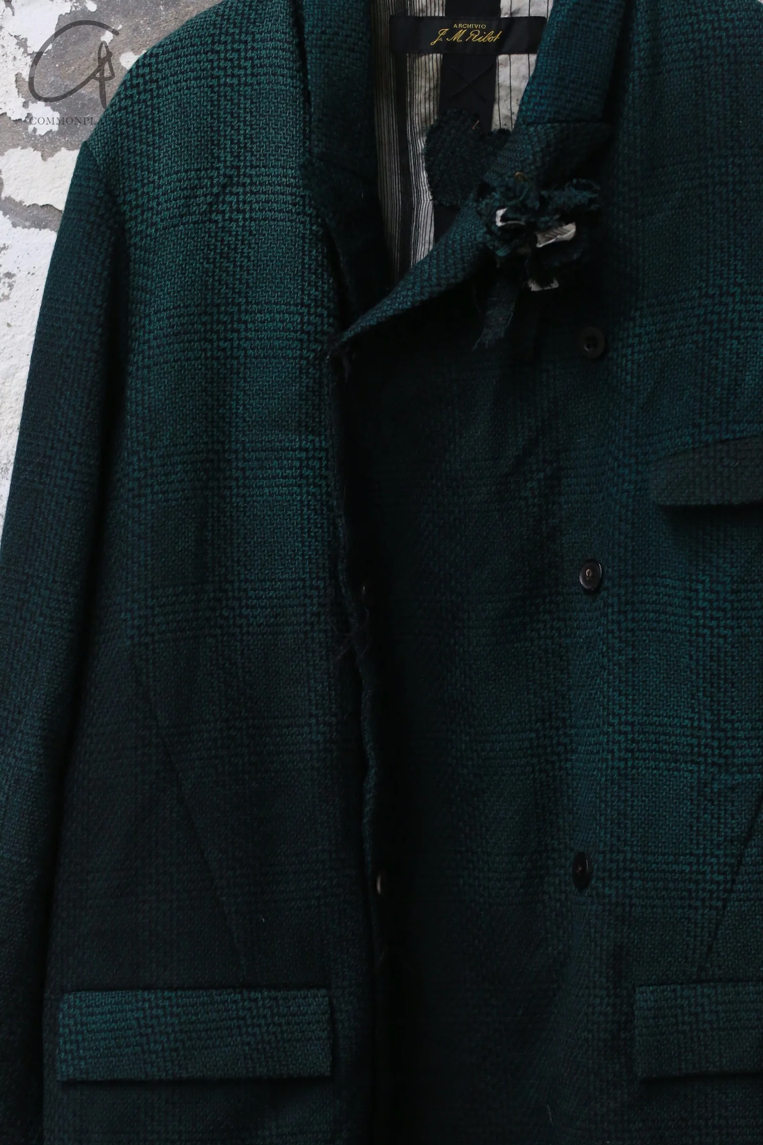 ARCHIVIO J.M.Ribot 24 Autumn/Winter Hand-dyed Wool Jacket/Pants Italy Craftsman AJM-G26/SM-0 Jacket AJM-G26 - Image 2