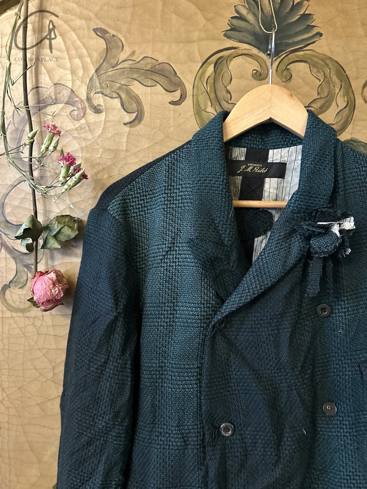 ARCHIVIO J.M.Ribot 24 Autumn/Winter Hand-dyed Wool Jacket/Pants Italy Craftsman AJM-G26/SM-0 Jacket AJM-G26 - Image 5