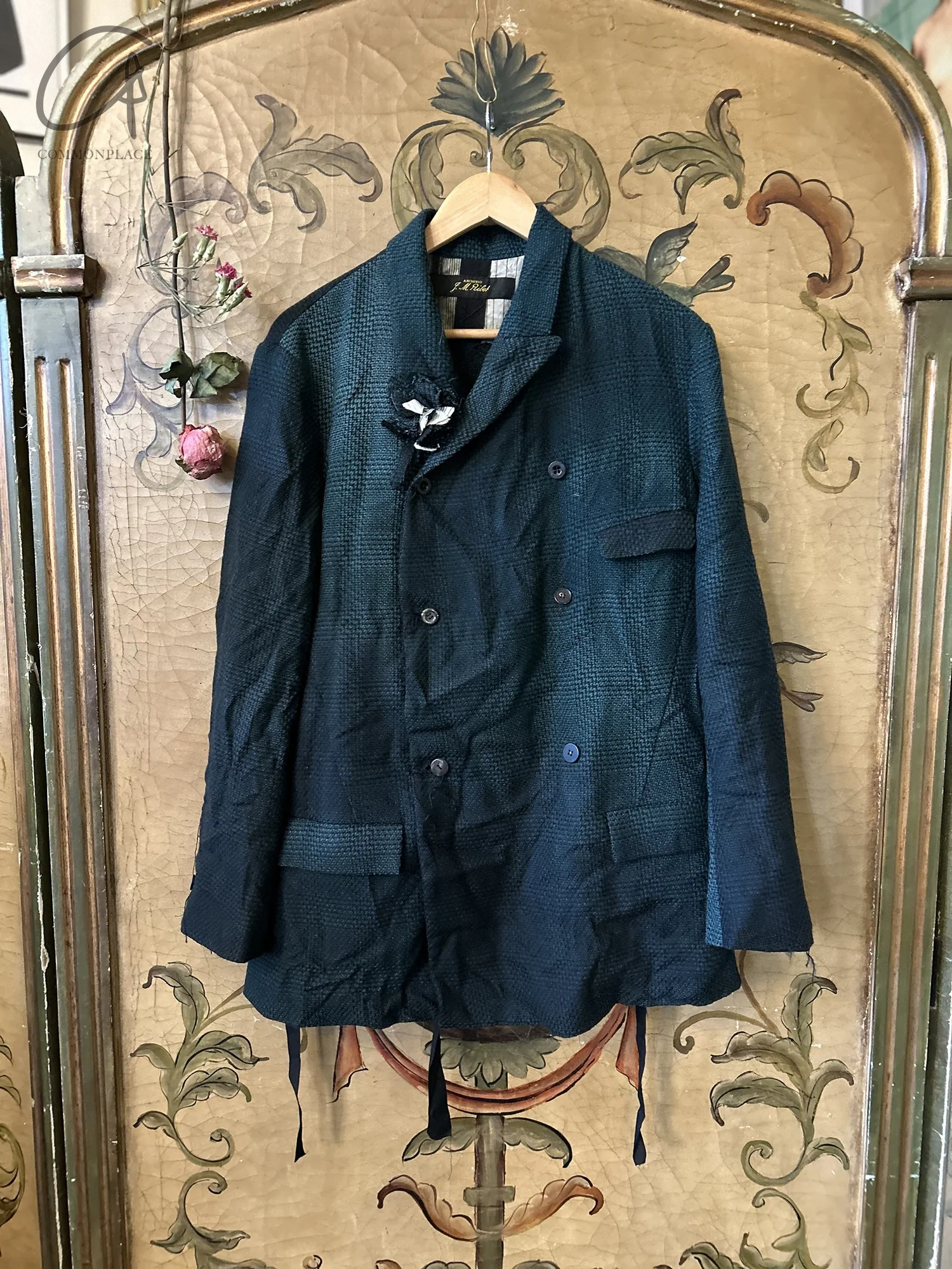 ARCHIVIO J.M.Ribot 24 Autumn/Winter Hand-dyed Wool Jacket/Pants Italy Craftsman AJM-G26/SM-0 Jacket AJM-G26 - Image 6