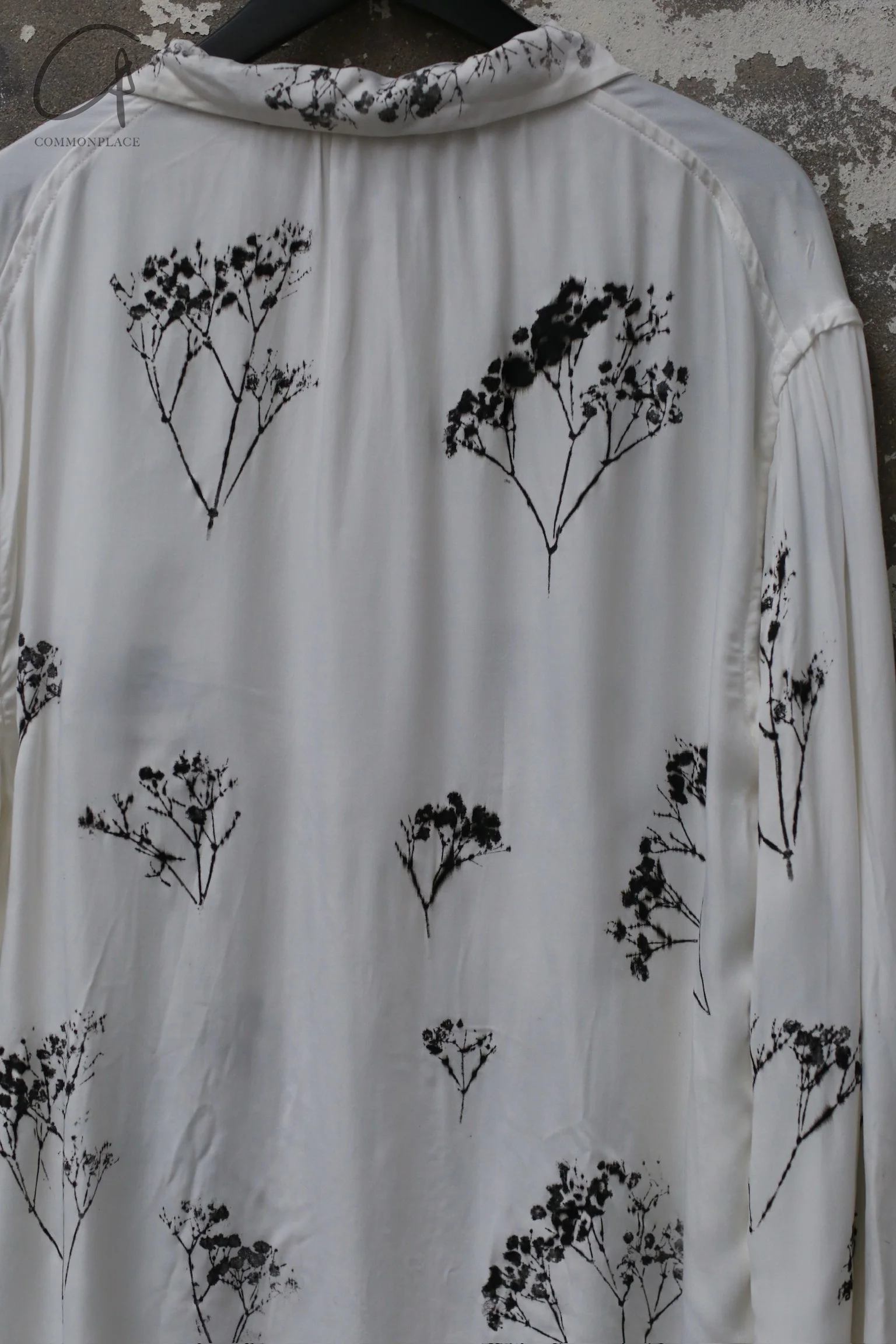 ARCHIVIO J.M.Ribot 24 Autumn/Winter Natural Dyed Worker Shirt Italy AJM-W27/MI/ND-0 White - Image 3