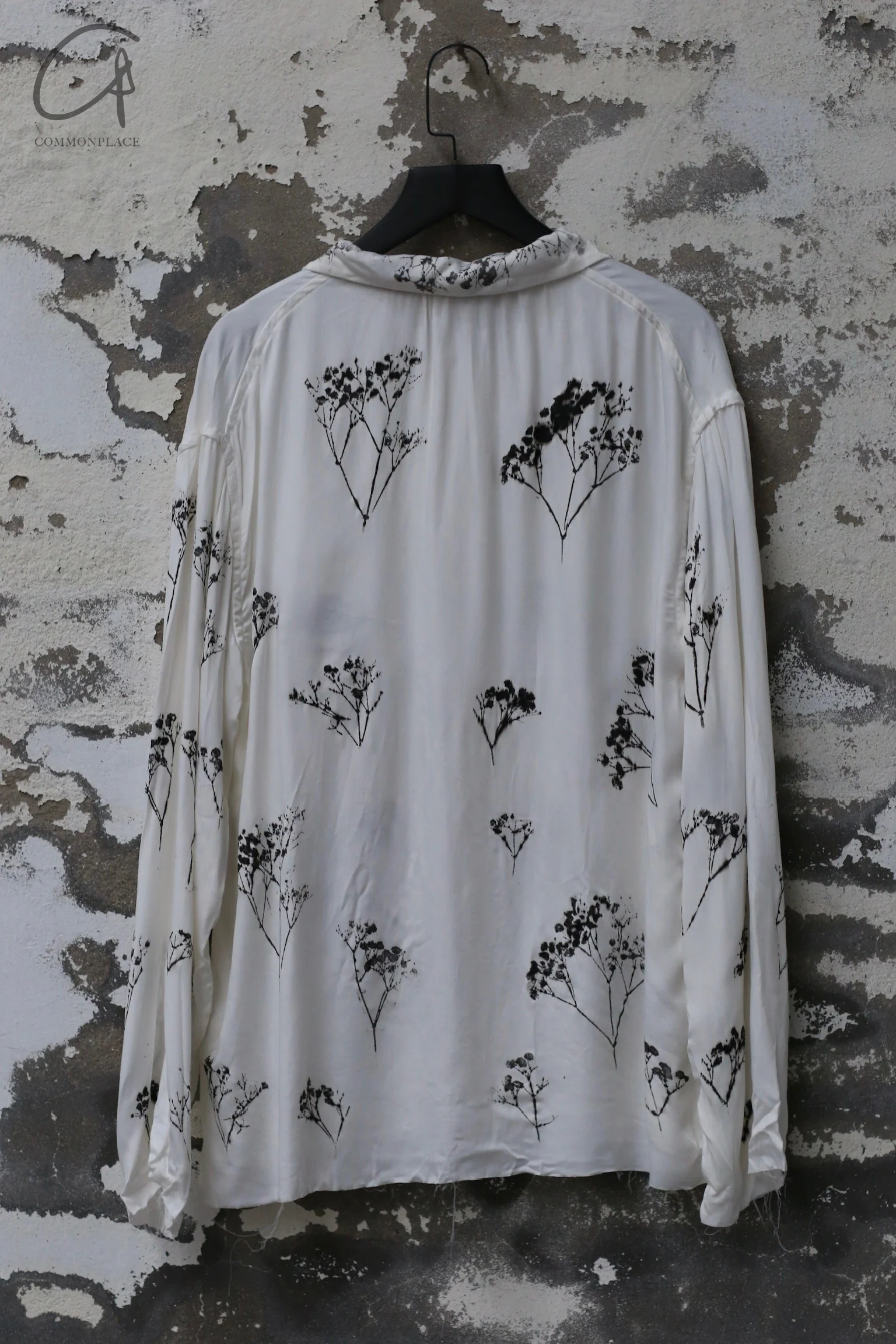 ARCHIVIO J.M.Ribot 24 Autumn/Winter Natural Dyed Worker Shirt Italy AJM-W27/MI/ND-0 White - Image 4