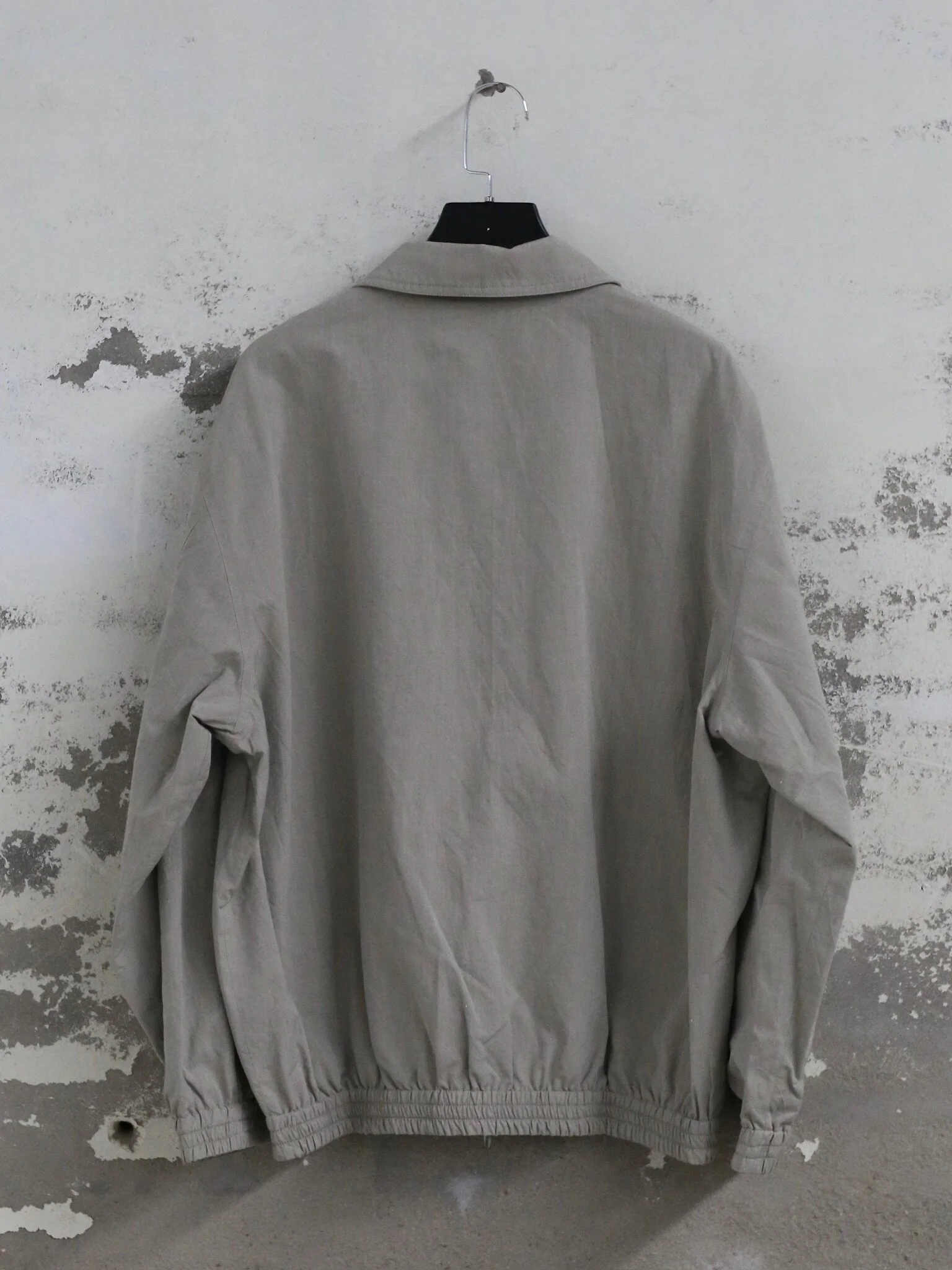 Aviva Jifei Xue 26SS Stand Collar Zipper Sports Jacket AJX-SS26-TB-WGWCS-Warm Gray - Image 4