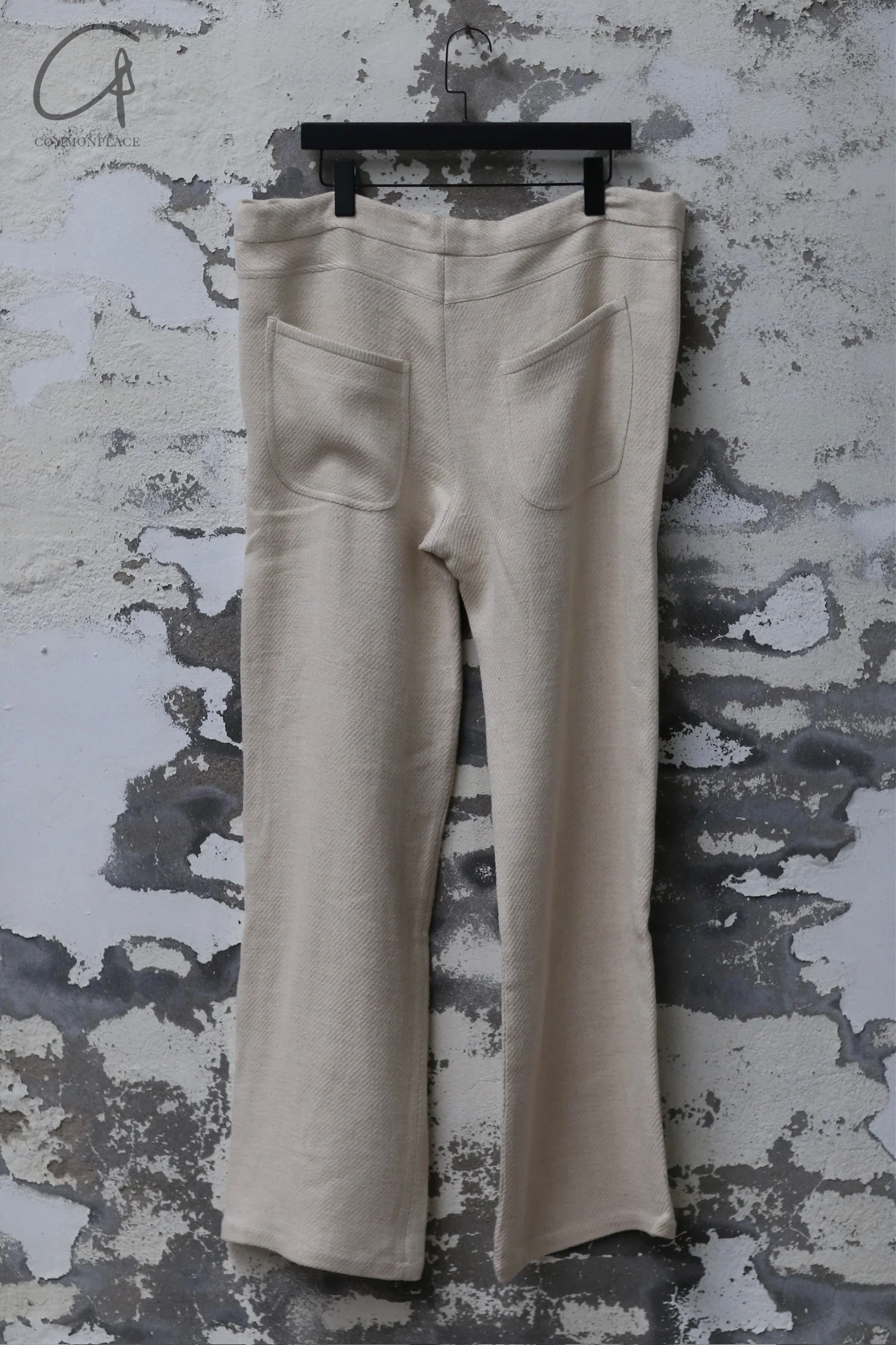AVIVA JIFEI XUE drawstring trousers SS24-DSP-NTRL - Image 4