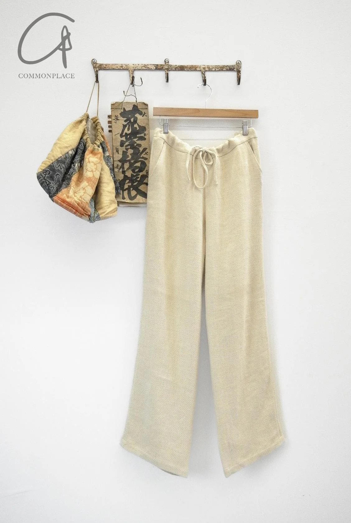 AVIVA JIFEI XUE drawstring trousers SS24-DSP-NTRL - Image 5