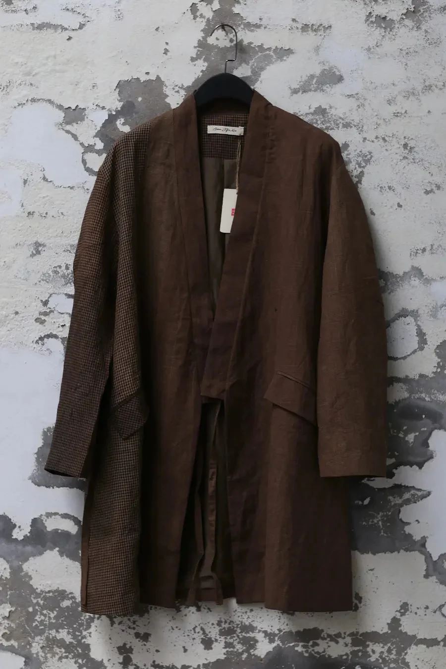AVIVA JIFEI XUE mid-length kimono jacket SS24-MKJ-PKC - Image 4