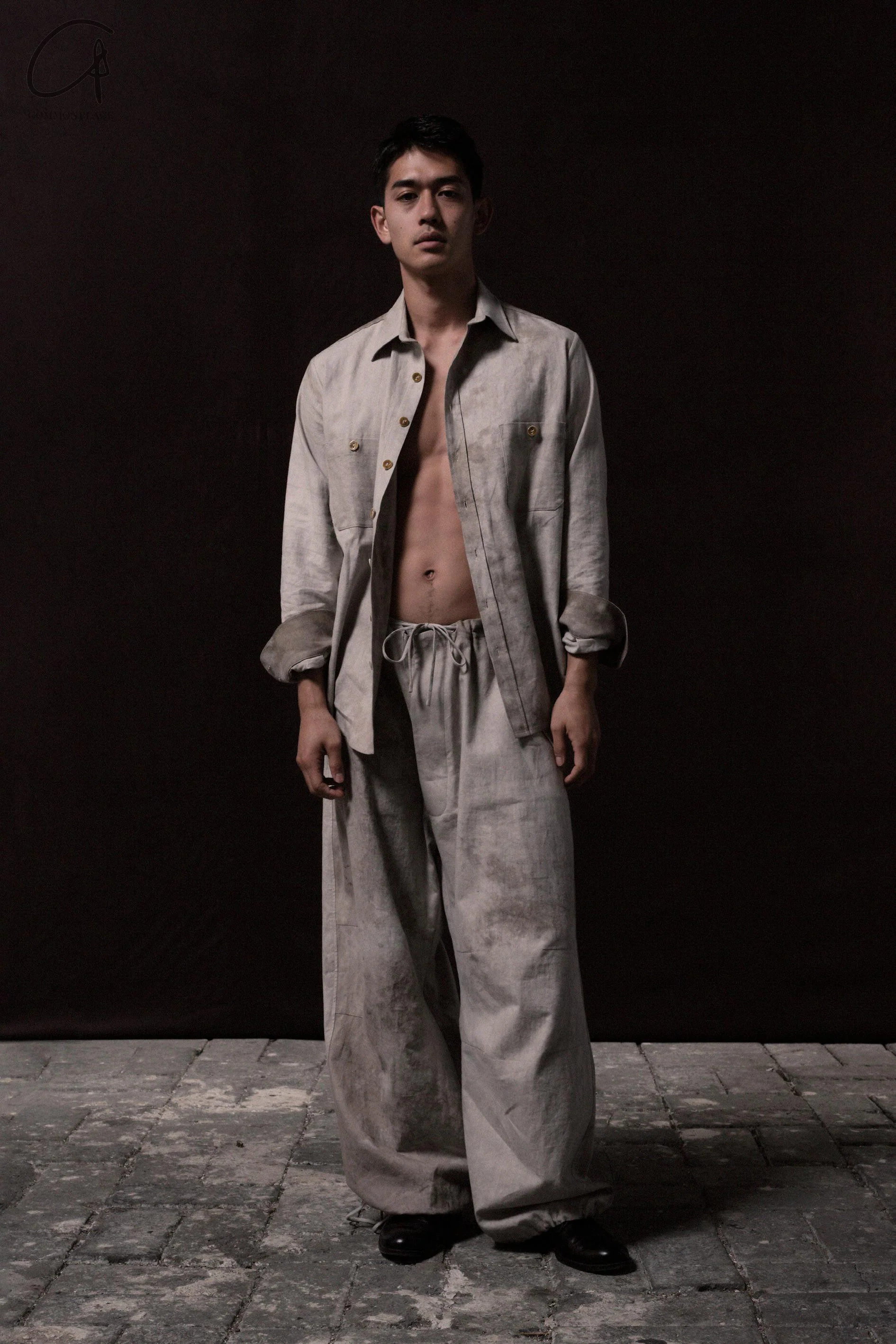 Aviva Jifei Xue staining soft parachute pants SS23-PP-FS - Image 17