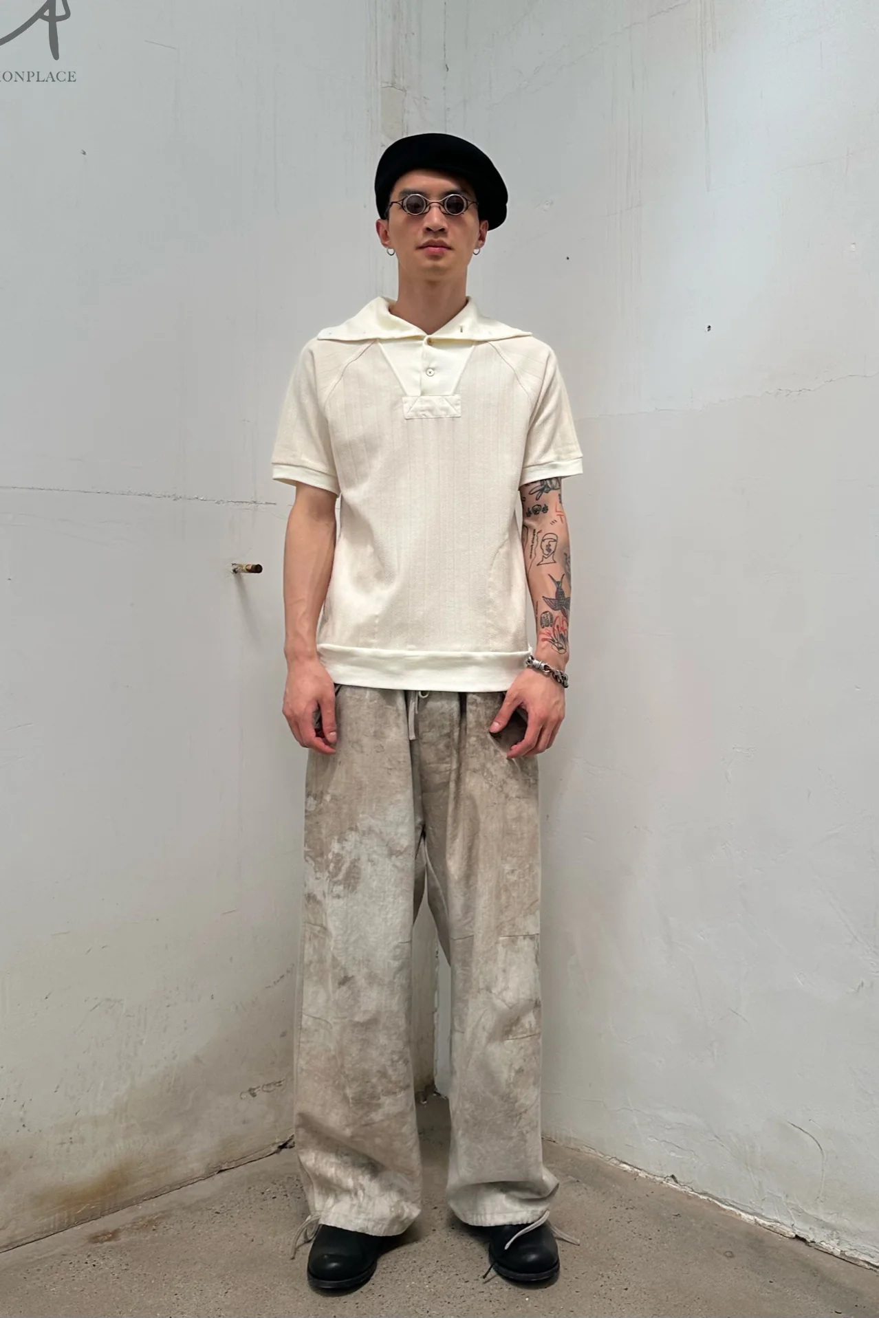 Aviva Jifei Xue staining soft parachute pants SS23-PP-FS - Image 30