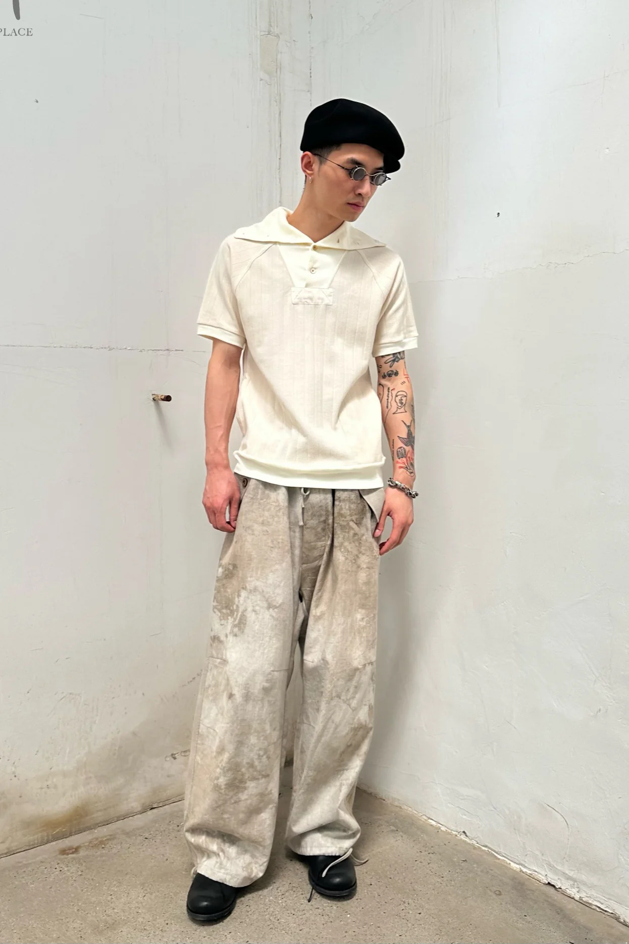 Aviva Jifei Xue staining soft parachute pants SS23-PP-FS - Image 33