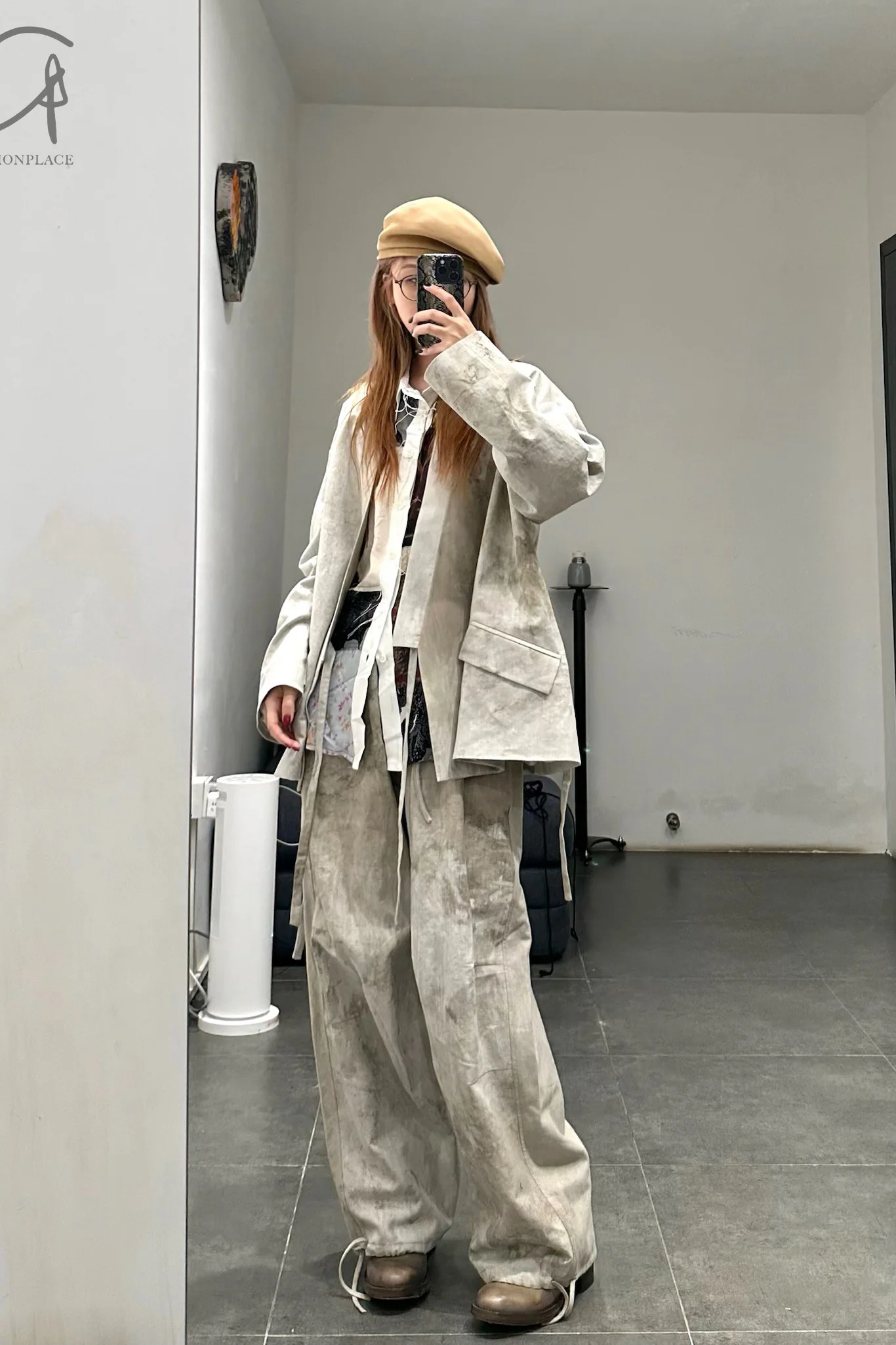 Aviva Jifei Xue staining soft parachute pants SS23-PP-FS - Image 34