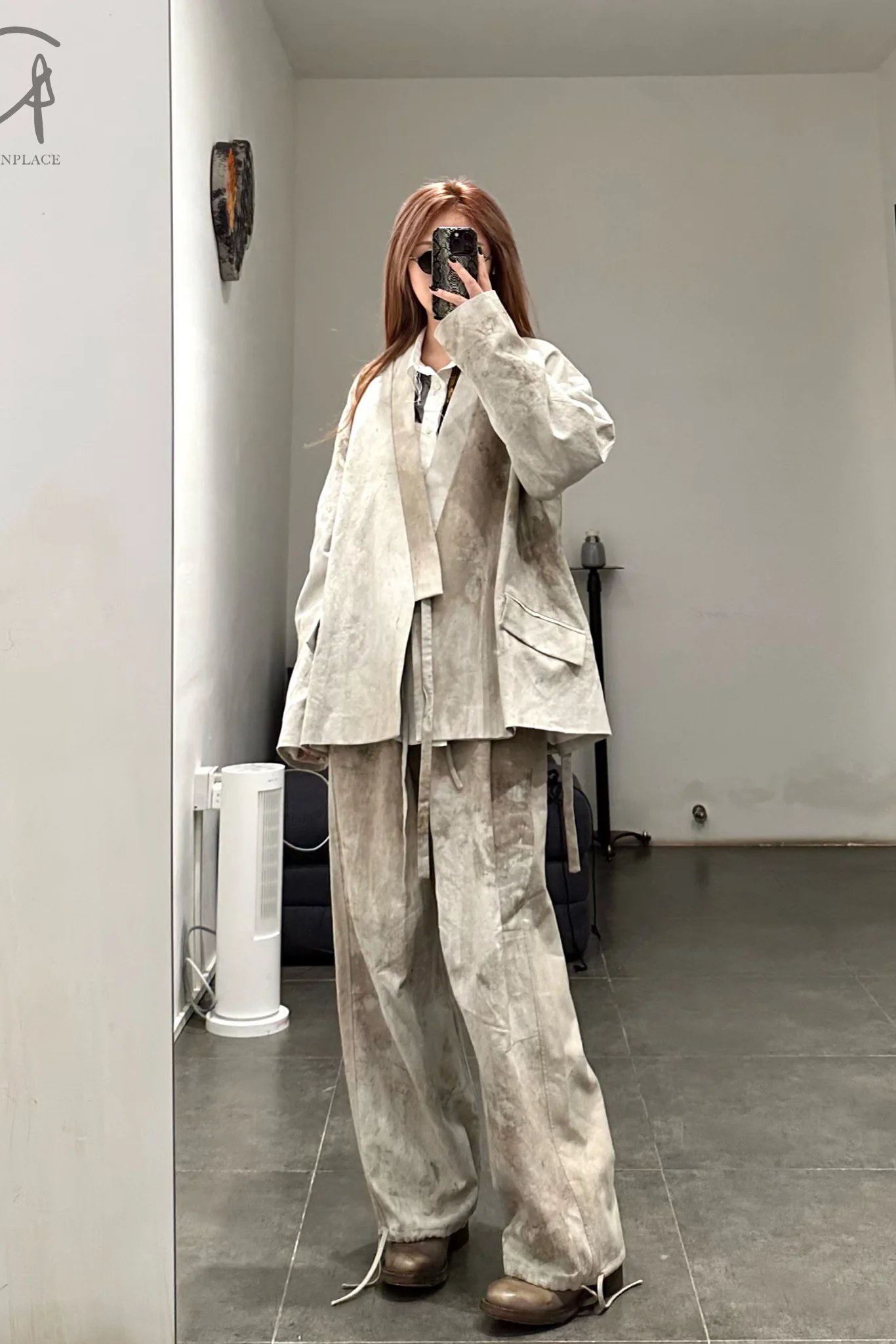 Aviva Jifei Xue staining soft parachute pants SS23-PP-FS - Image 36