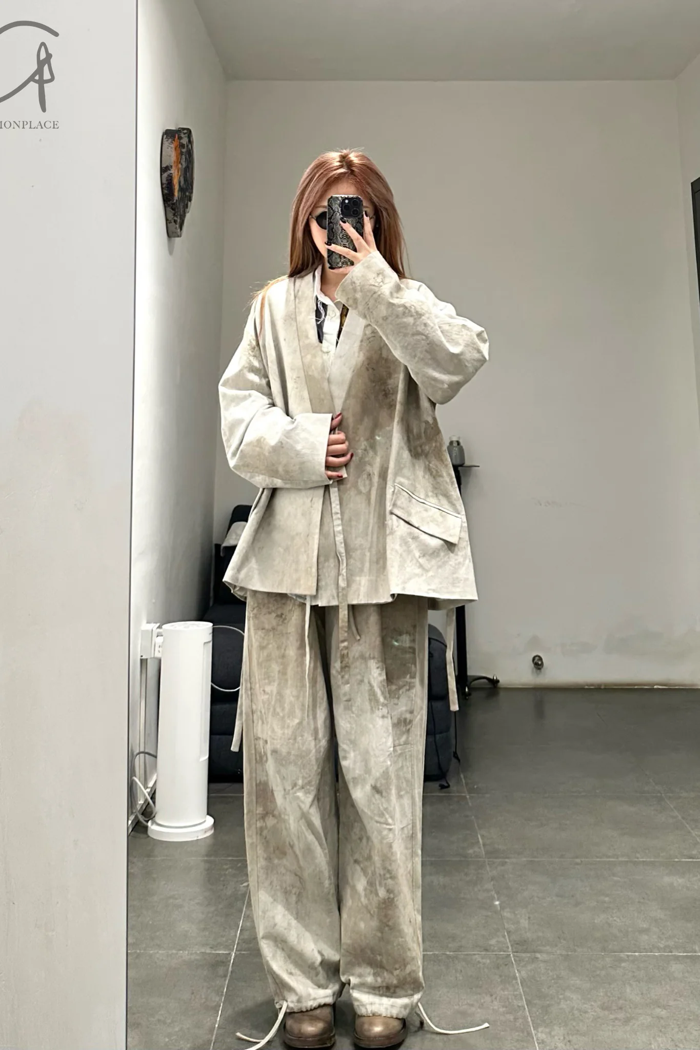 Aviva Jifei Xue staining soft parachute pants SS23-PP-FS - Image 37